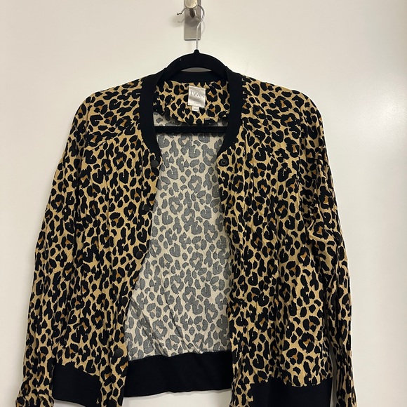 Leopard bomber blazer - Picture 1 of 6